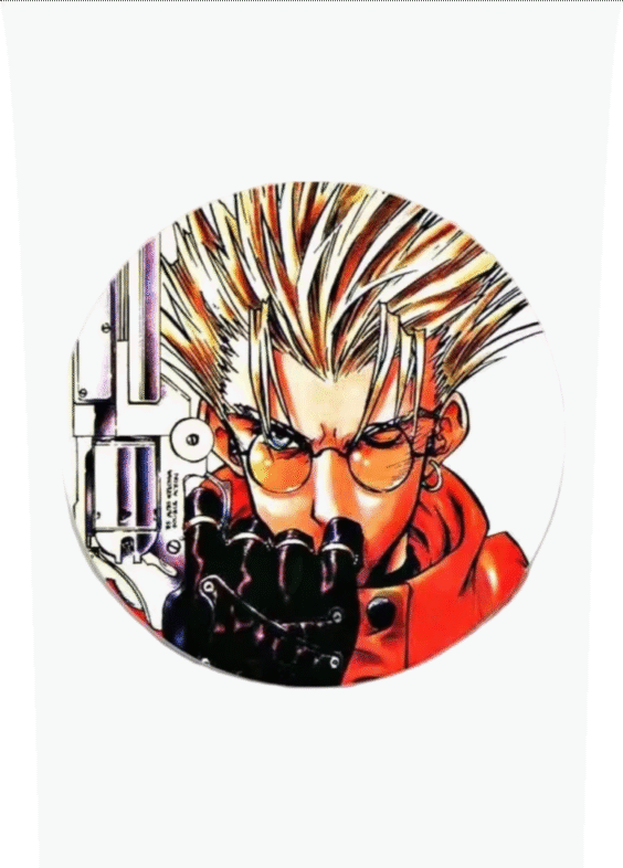 Trigun Stampede Tinplate Anime Badge