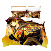 Twin Star Exorcists Rokuro And Benio Anime Print Bedding Set