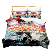 Twin Star Exorcists Anime Characters Printed Bedding Set