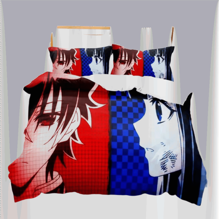 Twin Star Exorcists Anime Rokuro And Benio Bedding Set Twin Star Exorcists Anime Rokuro And Benio Bedding Set