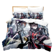 Twin Star Exorcists Anime Characters Print Bedding Set