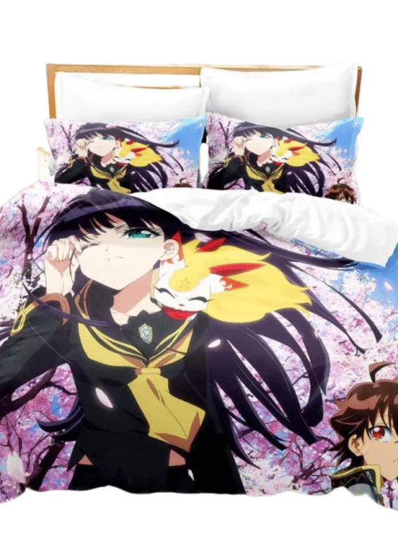 Anime Twin Star Exorcists Rokuro And Benio Bedding Set