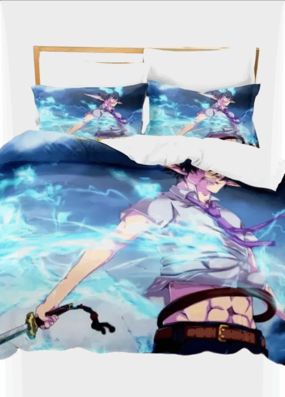 Blue Exorcist Rin Okumura Anime Bedding Set