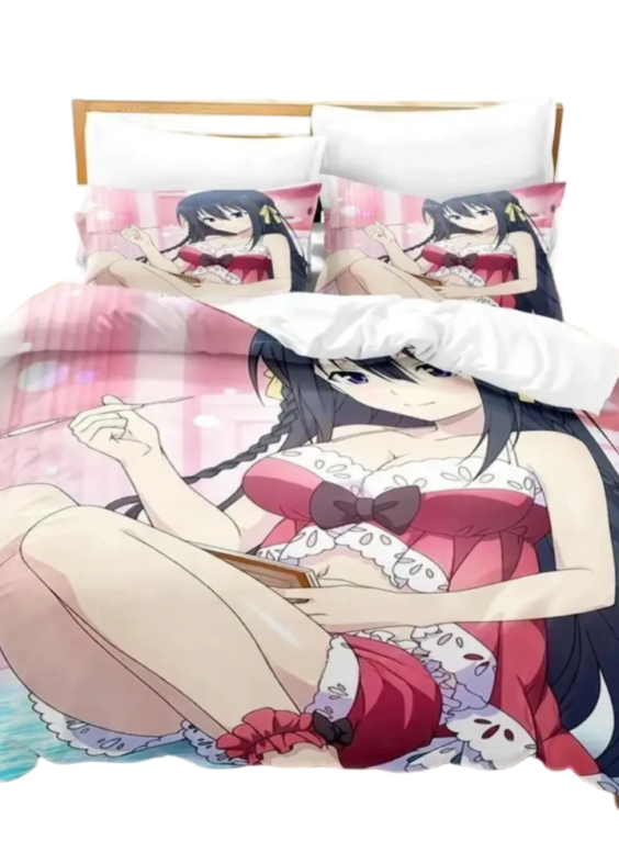 Trinity Seven Akio Fudo Anime Print Bedding Set