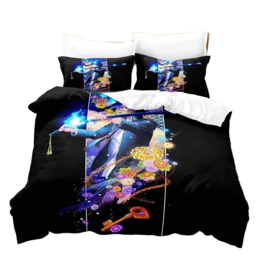 Blue Exorcist Anime Rin Okumura Bedding Set Blue Exorcist Anime Rin Okumura Bedding Set