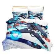 Anime Blue Exorcist Rin Okumura Print Bedding Set