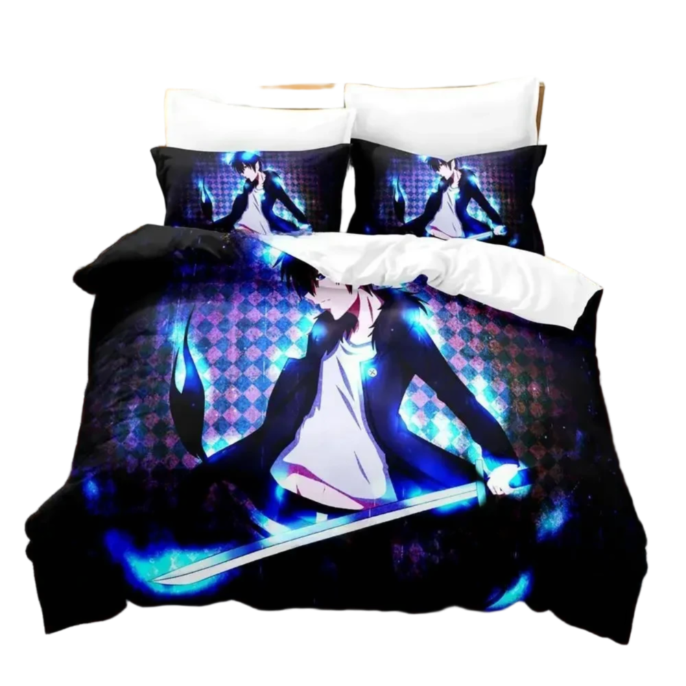 Anime Blue Exorcist Rin Okumura Bedding Set Anime Blue Exorcist Rin Okumura Bedding Set