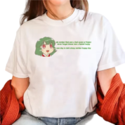 Anime Touhou Project Yuuka Kazami Printed White T-Shirt