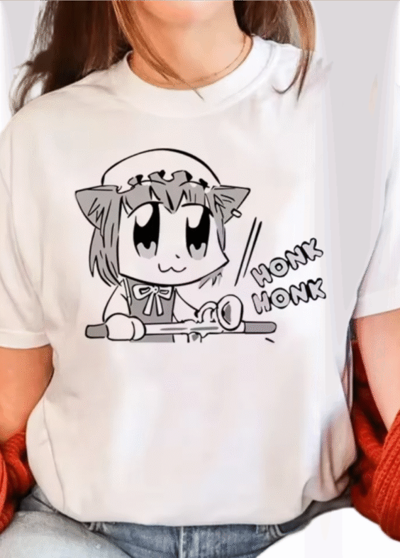 Anime Touhou Project Chen White T-Shirt