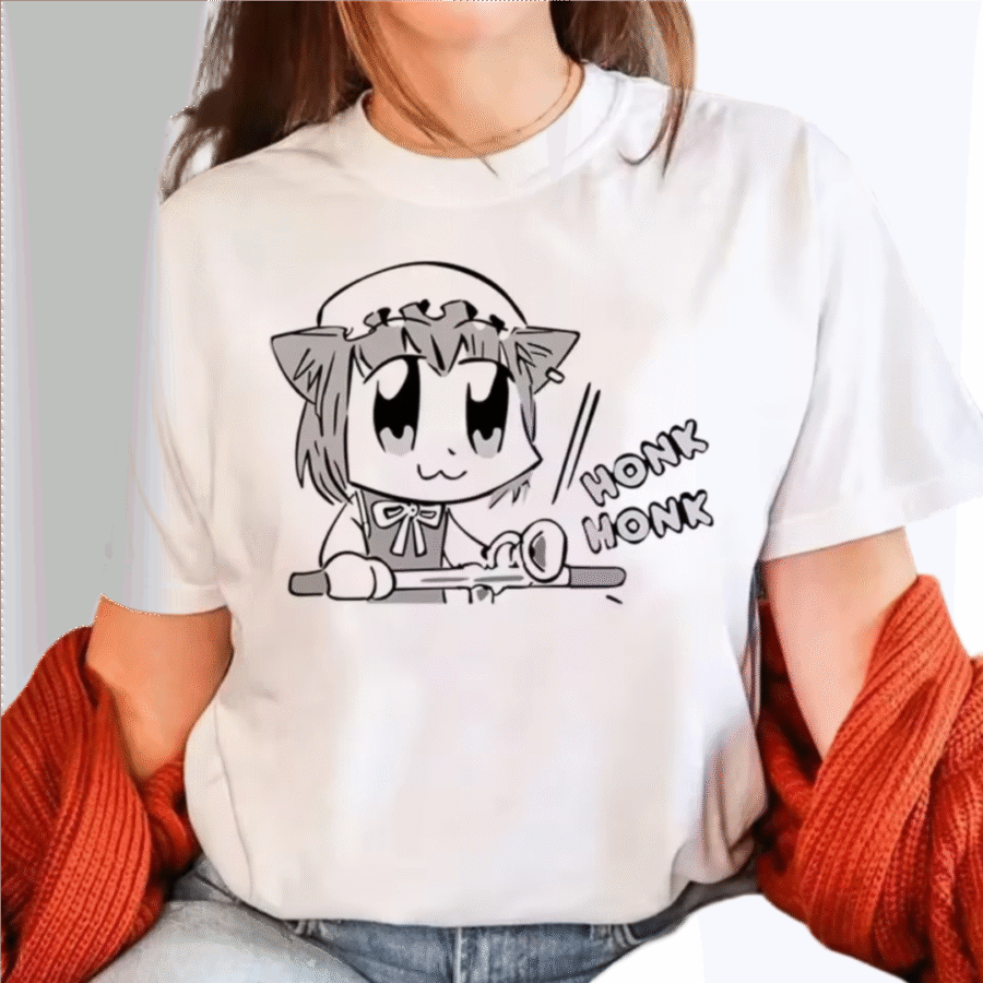 Anime Touhou Project Chen White T-Shirt Anime Touhou Project Chen White T-Shirt