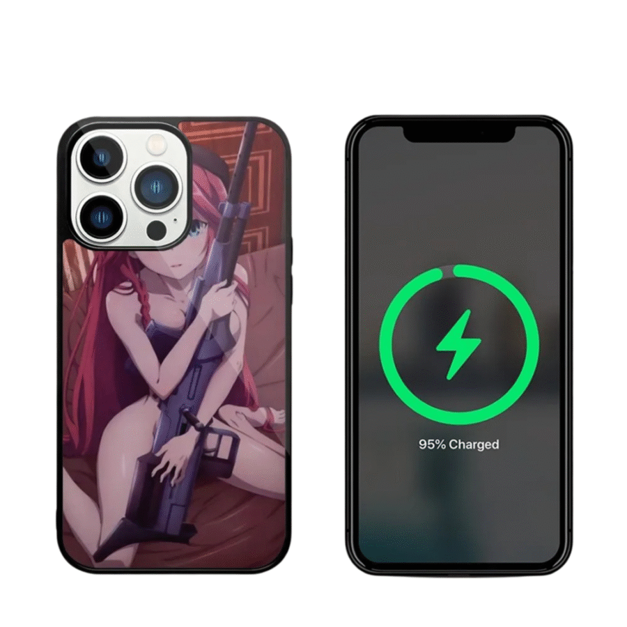 Trinity Seven Lilith Asami Anime Phone Case For Magnetic Attraction iPhone Trinity Seven Lilith Asami Anime Phone Case For Magnetic Attraction iPhone