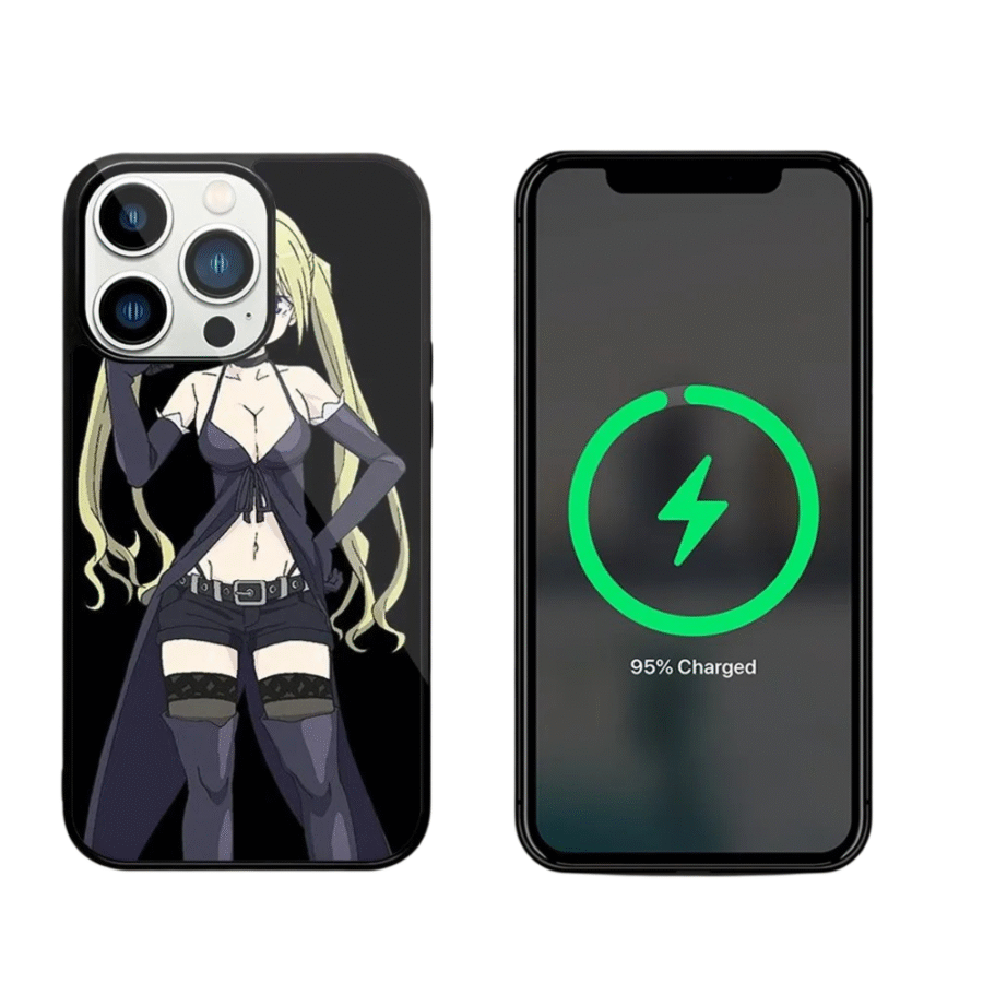Anime Trinity Seven Selina Sherlock Phone Case For Magnetic Attraction iPhone Anime Trinity Seven Selina Sherlock Phone Case For Magnetic Attraction iPhone