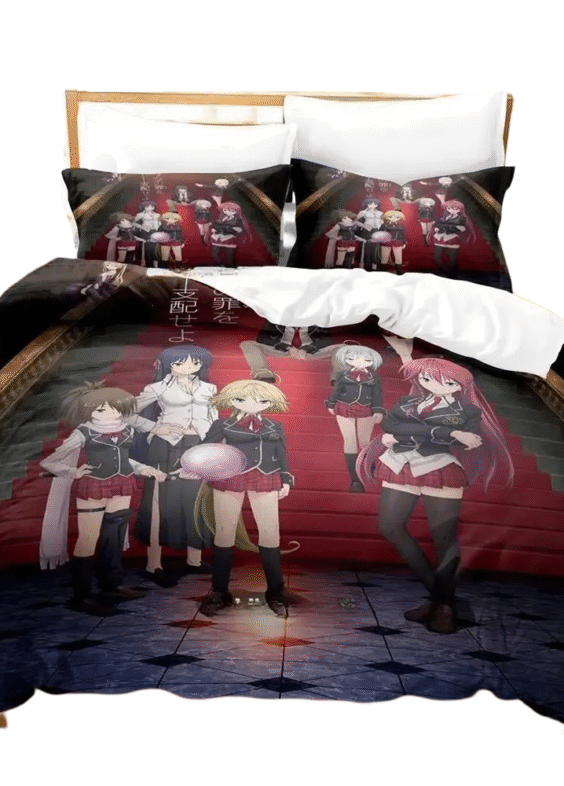 Trinity Seven Anime Characters Bedding Set