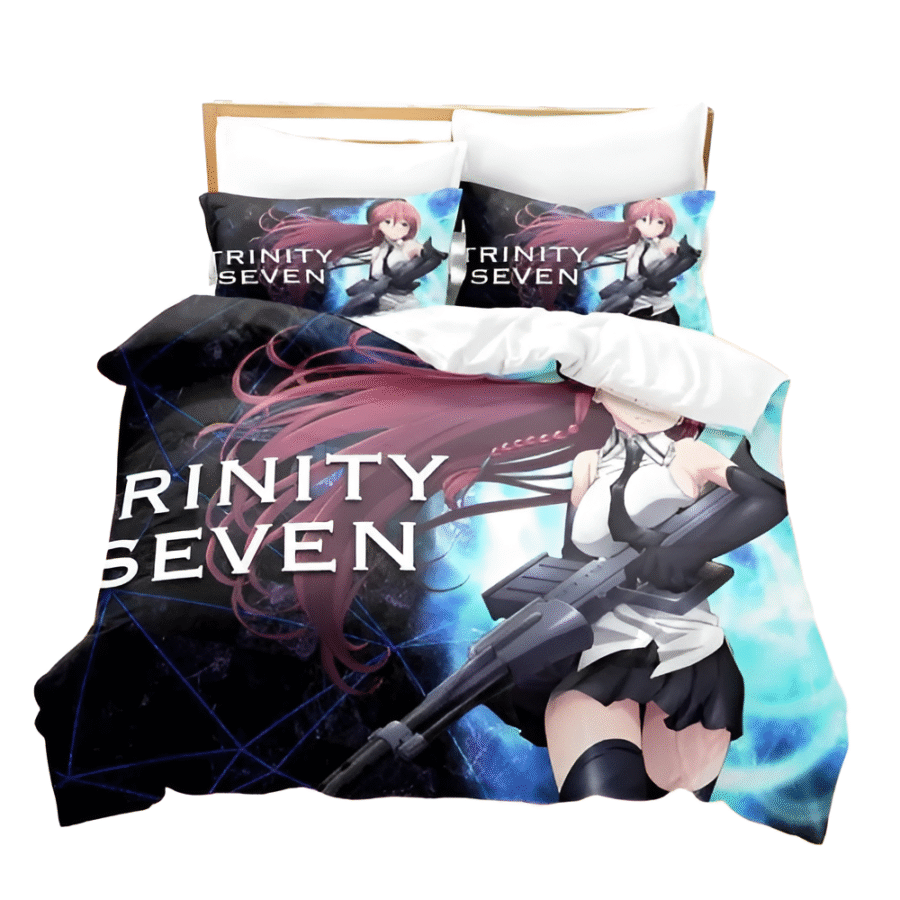 Anime Trinity Seven Lilith Asami Bedding Set Anime Trinity Seven Lilith Asami Bedding Set