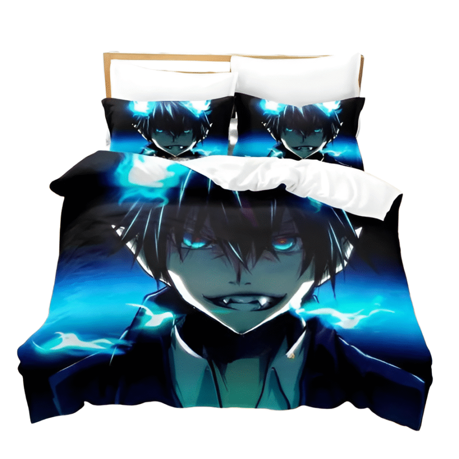 Blue Exorcist Anime Rin Okumura Printed Duvet Cover Set Blue Exorcist Anime Rin Okumura Printed Duvet Cover Set