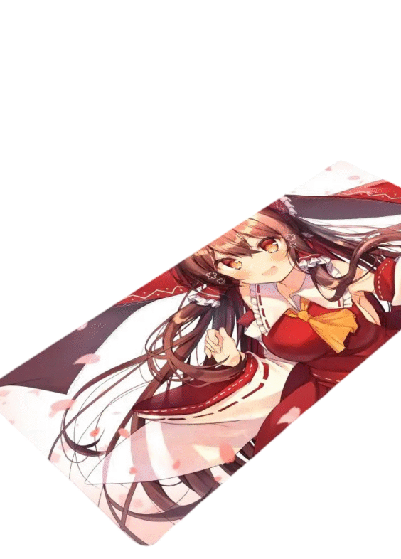 Anime Touhou Project Reimu Hakurei Keyboard Mouse Pad