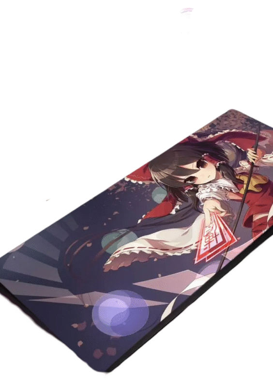 Touhou Project Reimu Hakurei Anime Keyboard Mouse Pad