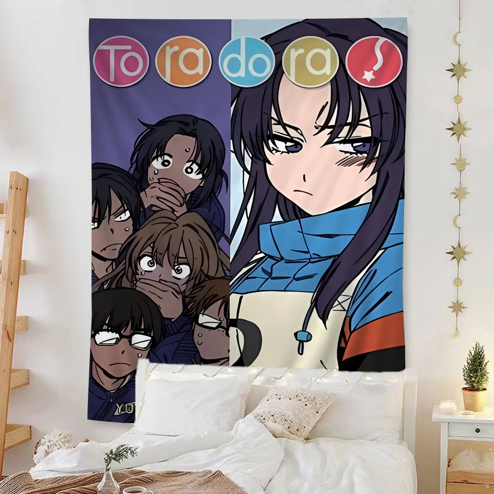Anime Toradora Characters Print Home Decor Wall Hanging Sheet Anime Toradora Characters Print Home Decor Wall Hanging Sheet