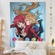 Anime Toradora Minori And Taiga Home Decor Wall Hanging Sheet