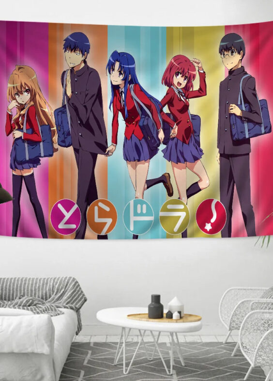 Toradora Anime Characters Printed Large Wall Decor Poster