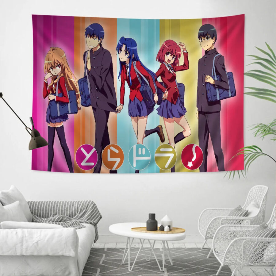 Toradora Anime Characters Printed Large Wall Decor Poster