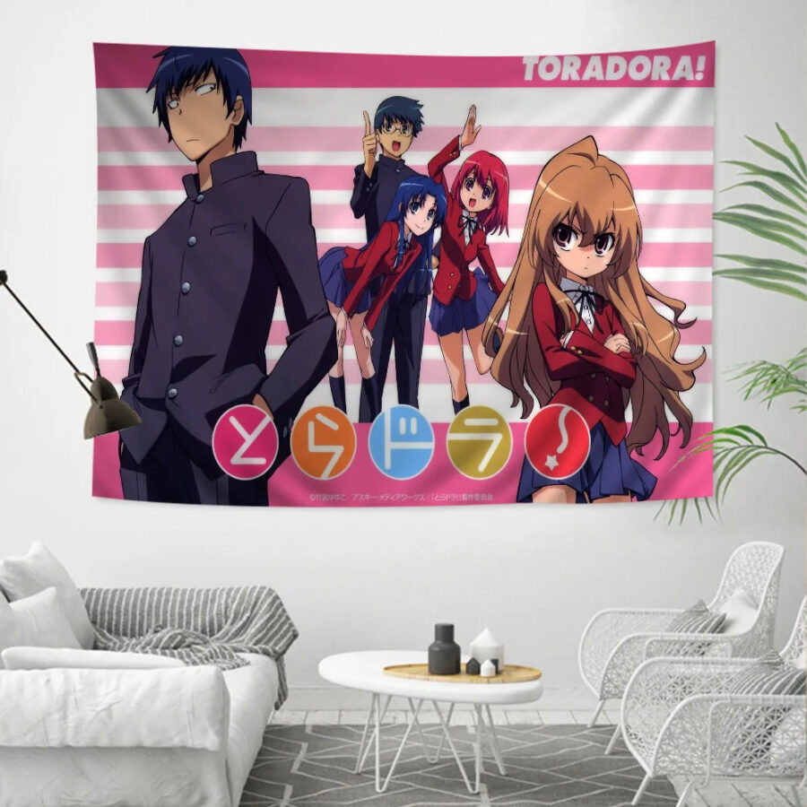 Toradora Anime Characters Print Large Wall Decor Poster Toradora Anime Characters Print Large Wall Decor Poster