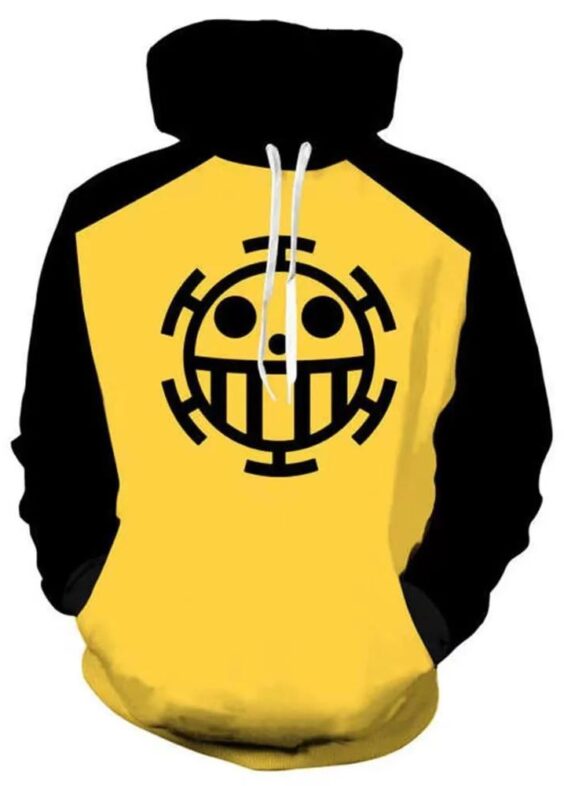 One Piece Anime Trafalgar Printed Sweatshirt