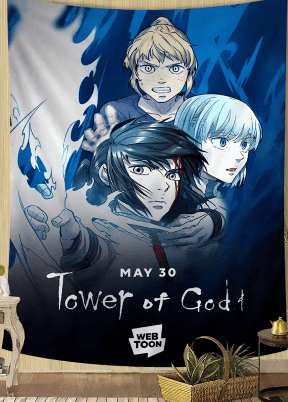 Anime Tower Of God Print Hanging Bohemian