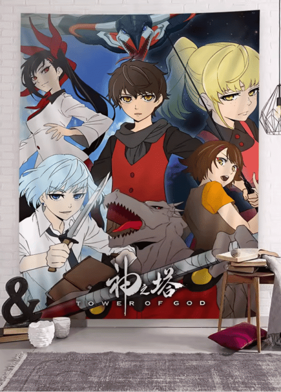 Tower Of God Anime Wall Hanging Tapestries