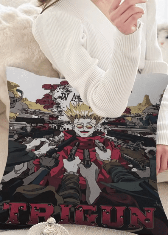Anime Trigun Vash The Stampede Pillow Cover