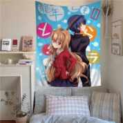 Toradora Aisaka Taiga And Takasu Ryuuji Anime Wall Art Decor
