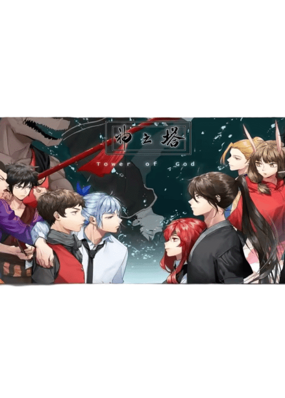 Tower Of God Anime Character Printed Rubber Mouse Pad