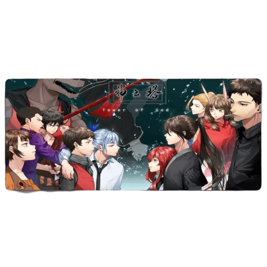 Tower Of God Anime Character Printed Rubber Mouse Pad Tower Of God Anime Character Printed Rubber Mouse Pad