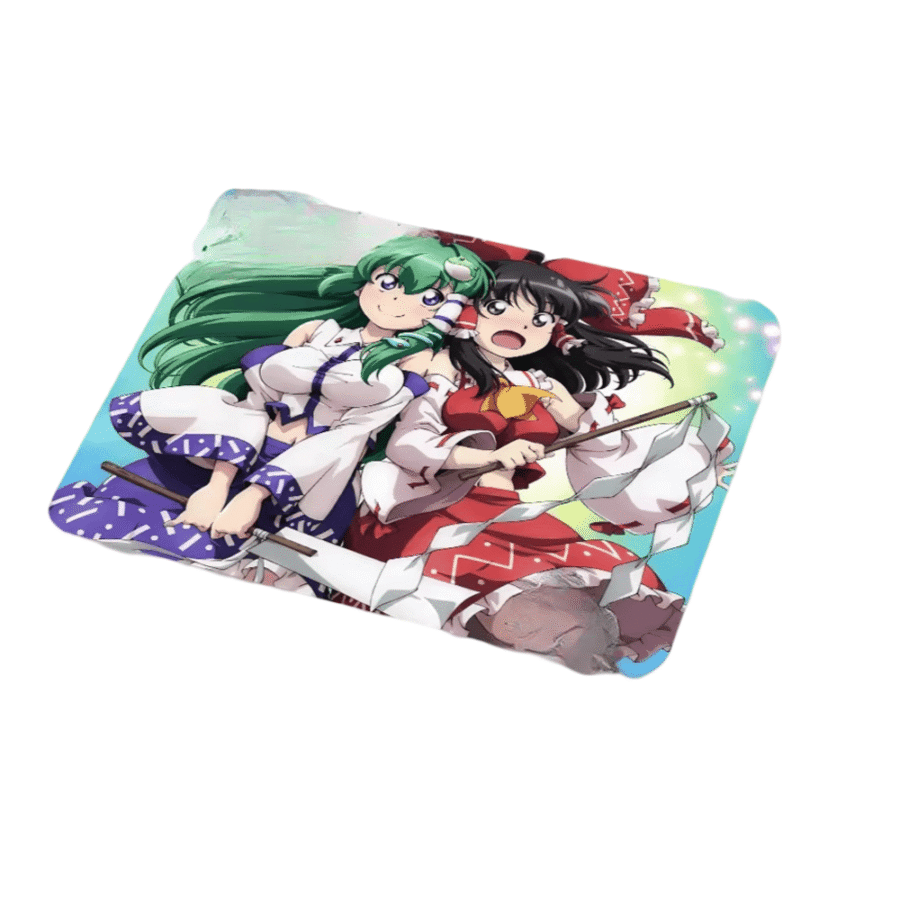 Anime Touhou Project Sanae Kochiya And Reimu Hakurei Mouse Pad Anime Touhou Project Sanae Kochiya And Reimu Hakurei Mouse Pad