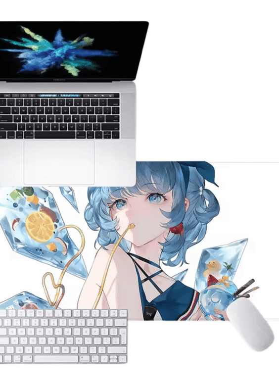 Anime Touhou Project Cirno HD Printing Mouse Pad