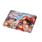 Touhou Project Reimu Hakurei And Marisa Kirisame Anime Mouse Pad