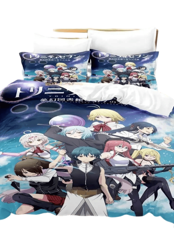 Trinity Seven Character Anime Duvet Cover Set