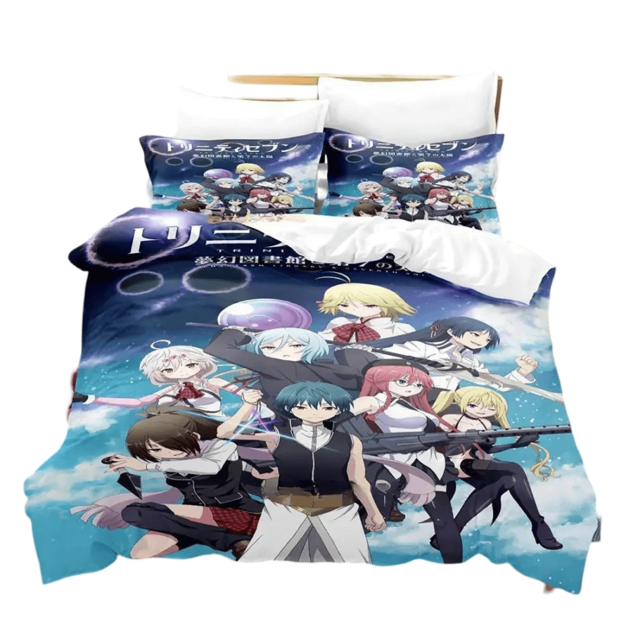 Trinity Seven Character Anime Duvet Cover Set