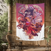 Anime Trigun Character Tapestry Poster Wall Art