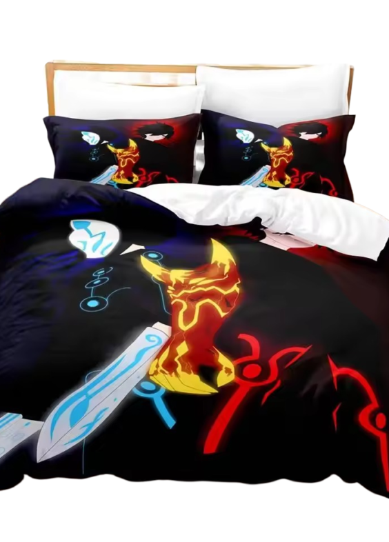 Anime Twin Star Exorcists Rokuro Enmado Print Bedding Set