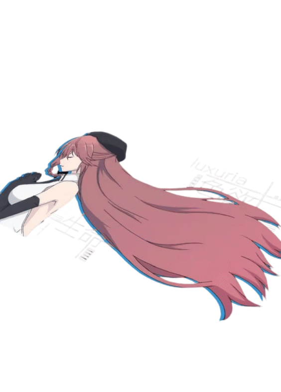 Anime Trinity Seven Luxuria Mouse Pad