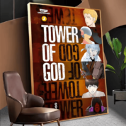 Tower Of God Anime Character Poster Wall Art