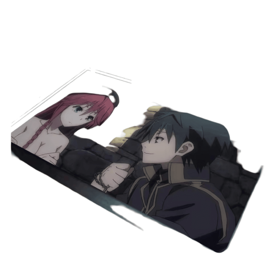 Anime Trinity Seven Arata Kasuga And Luxuria Mouse Pad Anime Trinity Seven Arata Kasuga And Luxuria Mouse Pad