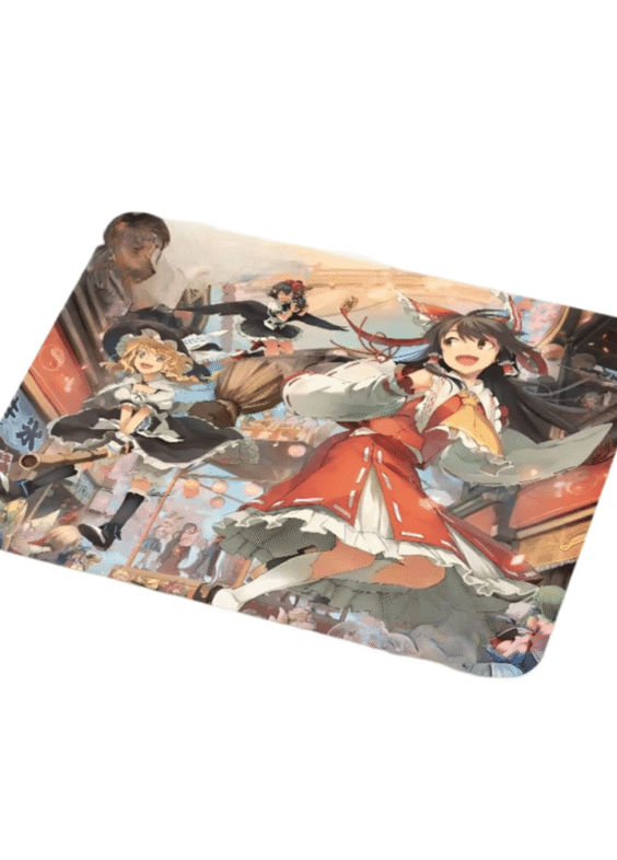 Anime Touhou Project Reimu Hakurei And Letty Whiterock Mouse Pad
