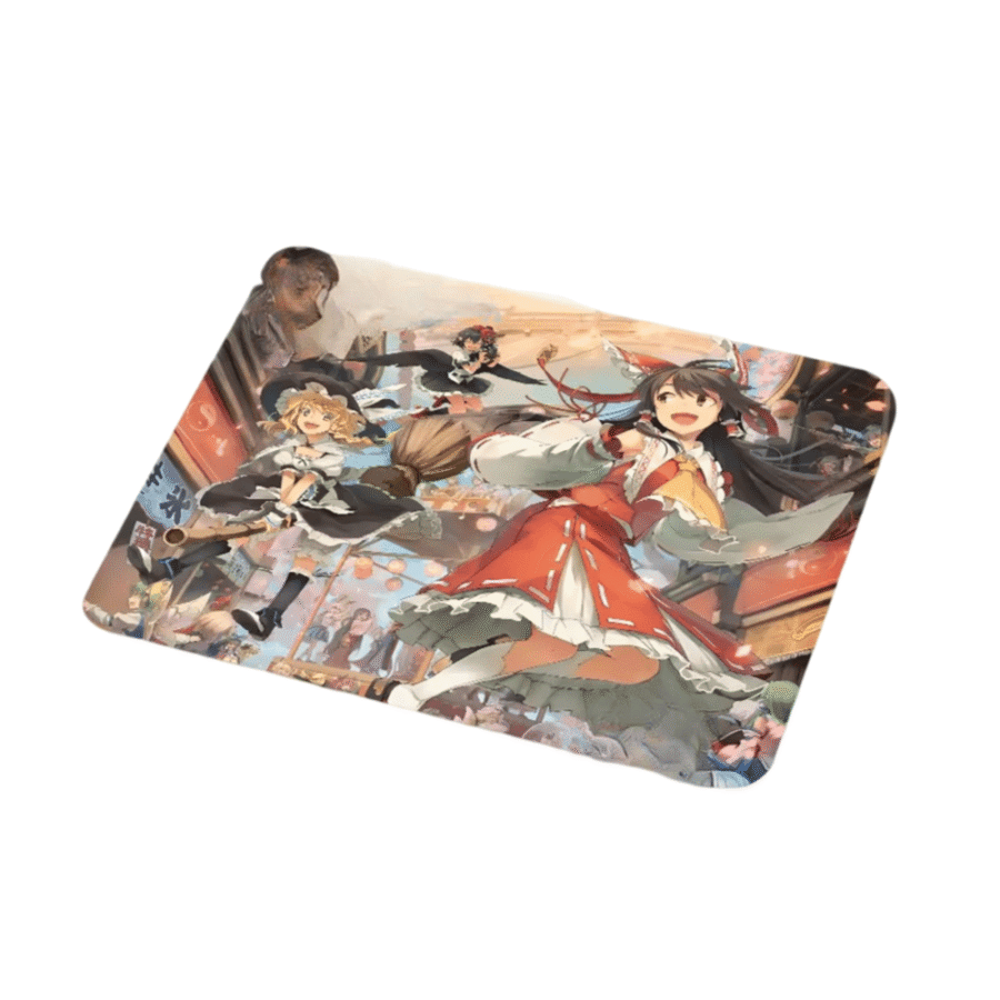 Anime Touhou Project Reimu Hakurei And Letty Whiterock Mouse Pad Anime Touhou Project Reimu Hakurei And Letty Whiterock Mouse Pad