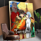 Anime Tower Of God Bam And Khun With Rak Poster Wall Art