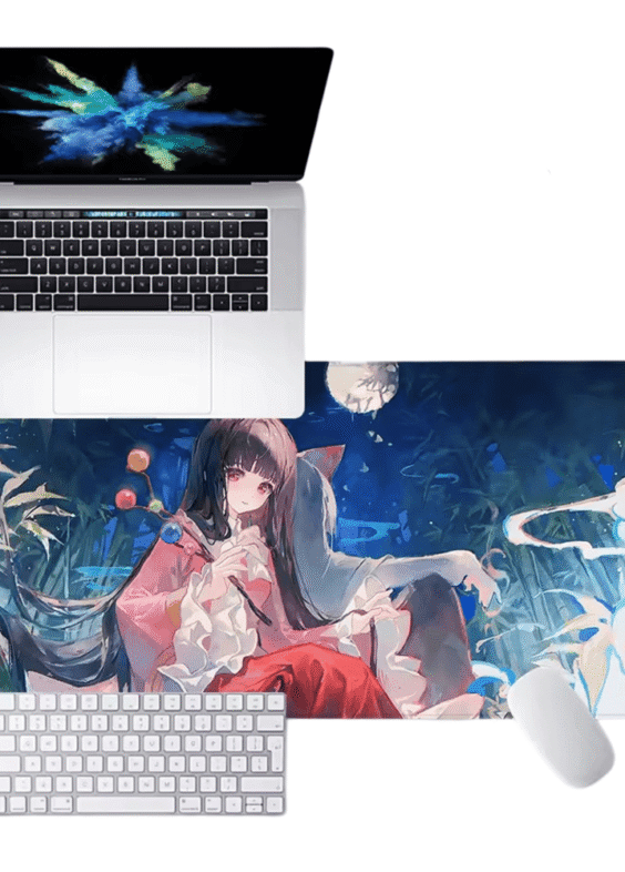 Anime Touhou Project Kaguya Houraisan HD Printing Mouse Pad