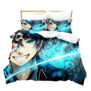 Blue Exorcist Rin Okumura Anime Print Duvet Cover Set