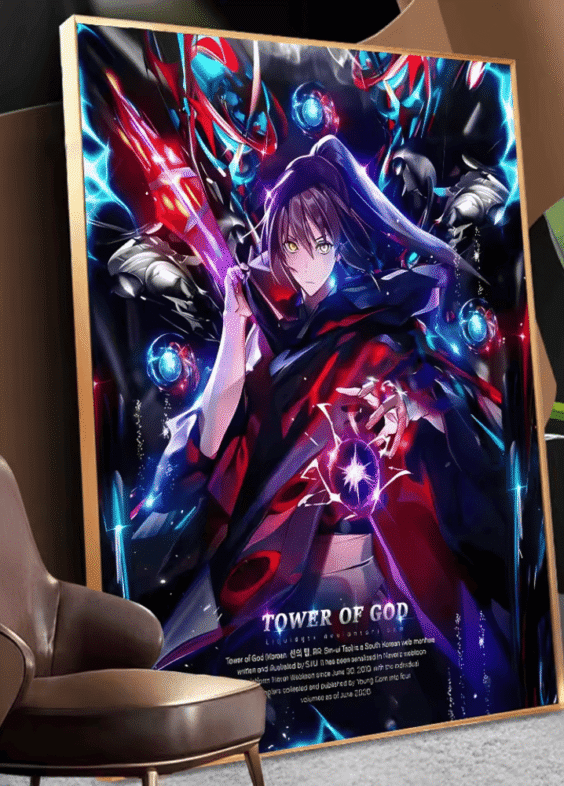 Anime Tower Of God Jue Viole Grace Poster Wall Art