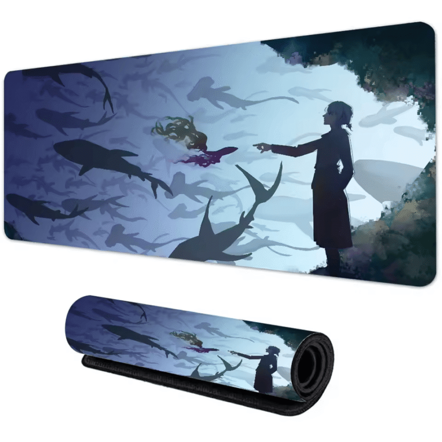 Tower Of God Khun Aguero Agnes Anime Mousepad Tower Of God Khun Aguero Agnes Anime Mousepad